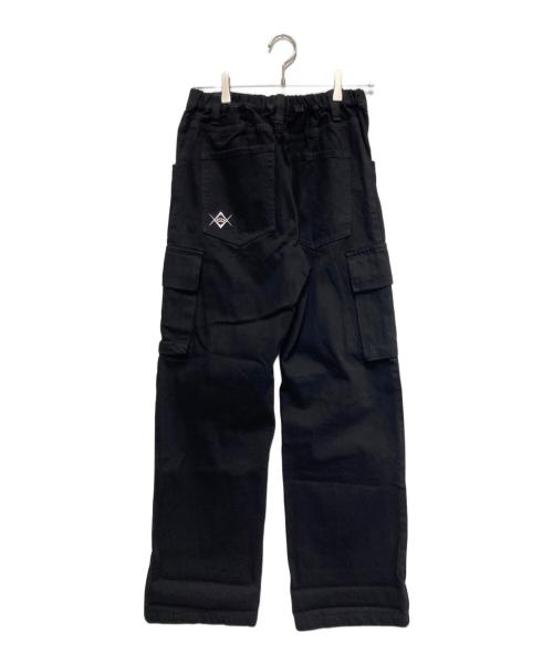 REFLEM（レフレム）REFLEM (レフレム) カーゴパンツ ブラック サイズ:Mの古着・服飾アイテム