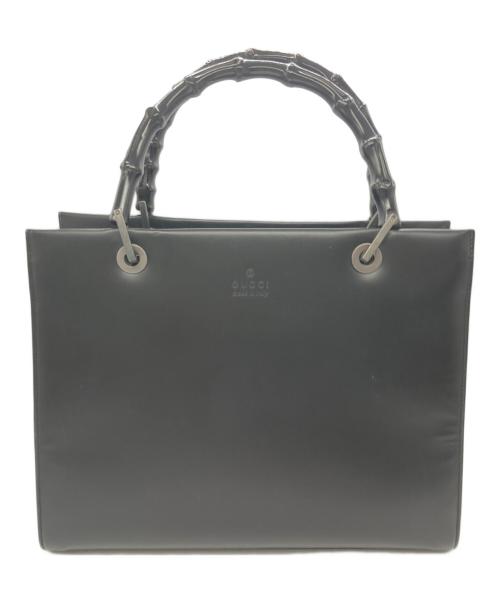 GUCCI（グッチ）GUCCI (グッチ) ハンドバッグ ブラックの古着・服飾アイテム
