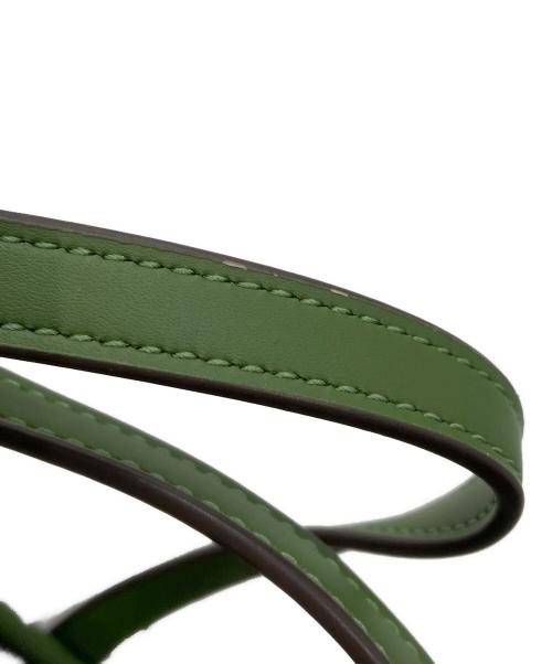 TORY BURCH（トリーバーチ）TORY BURCH (トリーバーチ) ジェミニリンクトートバッグ グリーンの古着・服飾アイテム