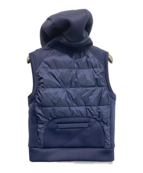 muta（ムータ）muta (ムータ) 切替ダウンベスト ネイビー サイズ:Fの古着・服飾アイテム