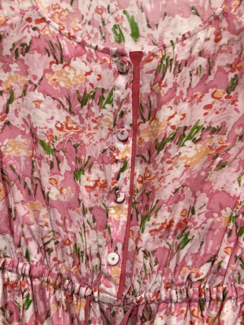 TOCCA（トッカ）TOCCA (トッカ) フワラープリントノースリーブワンピース ピンク サイズ:2の古着・服飾アイテム