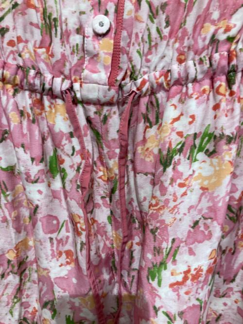 TOCCA（トッカ）TOCCA (トッカ) フワラープリントノースリーブワンピース ピンク サイズ:2の古着・服飾アイテム