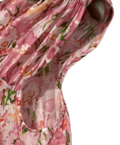 TOCCA（トッカ）TOCCA (トッカ) フワラープリントノースリーブワンピース ピンク サイズ:4の古着・服飾アイテム