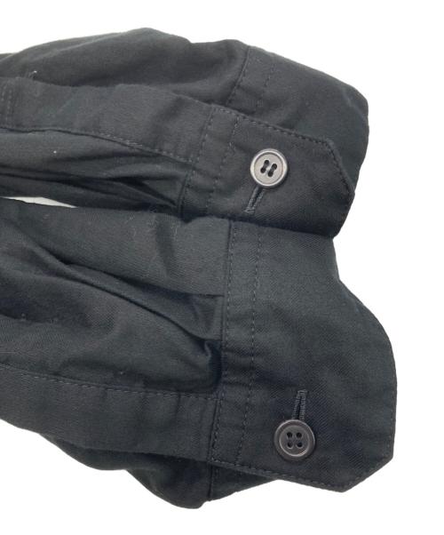 Y's（ワイズ）Y's (ワイズ) 変形 オーバーシャツ ブラック サイズ:2の古着・服飾アイテム