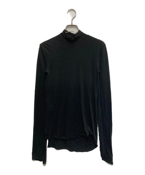 nagonstans（ナゴンスタンス）nagonstans (ナゴンスタンス) ハイネックカットソー ブラック サイズ:Mの古着・服飾アイテム