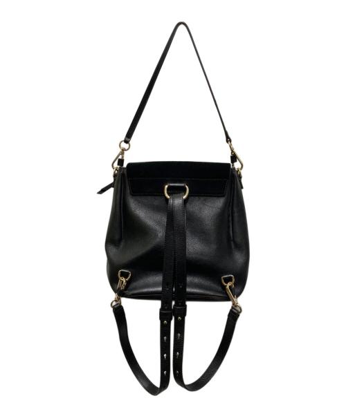 Chloe（クロエ）Chloe (クロエ) Faye Backpack （フェイバックパック） ブラックの古着・服飾アイテム