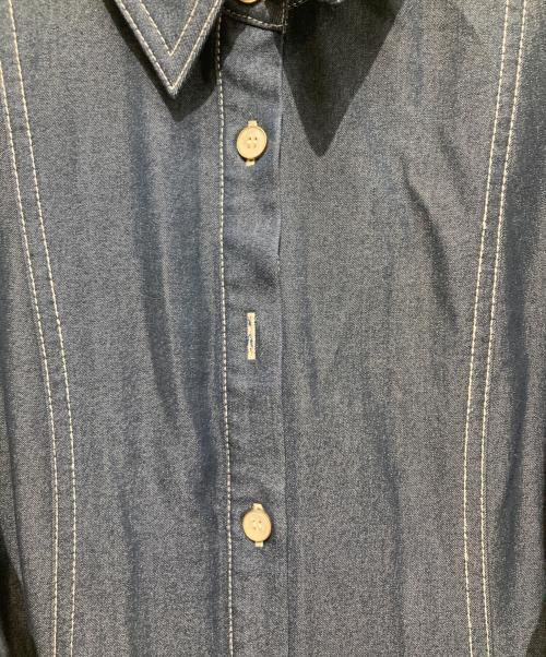 HER LIP TO（ハーリップトゥ）HER LIP TO (ハーリップトゥ) Loulou Corset Long Dress インディゴ サイズ:Mの古着・服飾アイテム