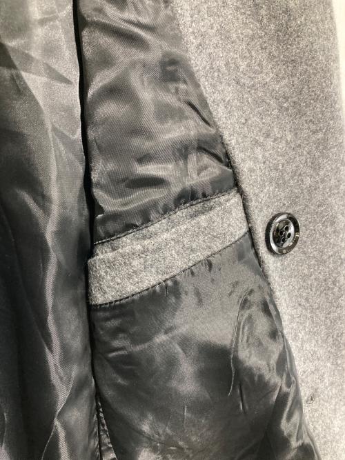 DSQUARED2（ディースクエアード）DSQUARED2 (ディースクエアード) ファー付きコート グレー サイズ:50の古着・服飾アイテム