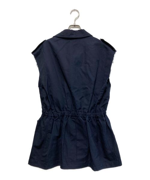 BLAMINK（ブラミンク）BLAMINK (ブラミンク) ミリタリーベスト ネイビー サイズ:1の古着・服飾アイテム