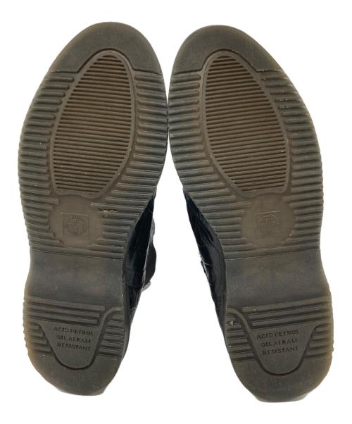 Dr.Martens（ドクターマーチン）Dr.Martens (ドクターマーチン) 型押しサイドゴアブーツ ブラック サイズ:26.5の古着・服飾アイテム