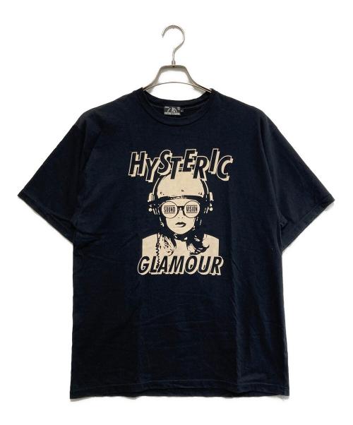 Hysteric Glamour（ヒステリックグラマー）Hysteric Glamour (ヒステリックグラマー) SOUND VISION Tシャツ（サウンドヴィジョン） ブラック サイズ:Lの古着・服飾アイテム