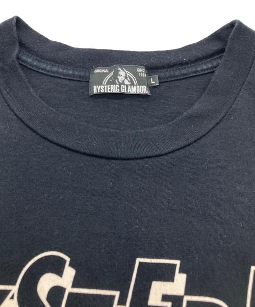 Hysteric Glamour（ヒステリックグラマー）Hysteric Glamour (ヒステリックグラマー) SOUND VISION Tシャツ（サウンドヴィジョン） ブラック サイズ:Lの古着・服飾アイテム