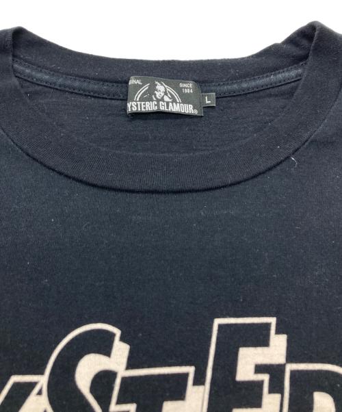 Hysteric Glamour（ヒステリックグラマー）Hysteric Glamour (ヒステリックグラマー) SOUND VISION Tシャツ ブラック サイズ:Lの古着・服飾アイテム