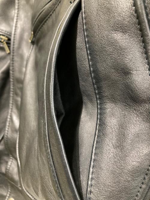 HOUSTON（ヒューストン）HOUSTON (ヒューストン) HARAJUK MOTHER レザージャケット ブラック サイズ:Mの古着・服飾アイテム