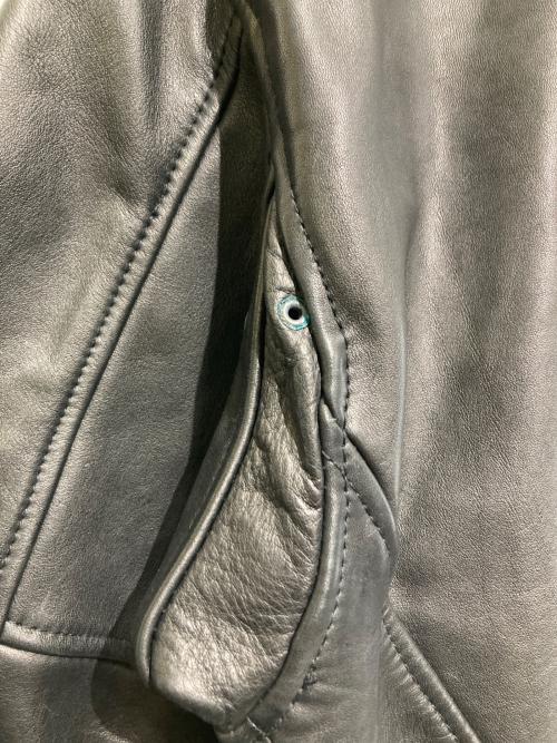 HOUSTON（ヒューストン）HOUSTON (ヒューストン) HARAJUK MOTHER レザージャケット ブラック サイズ:Mの古着・服飾アイテム