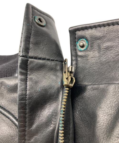 HOUSTON（ヒューストン）HOUSTON (ヒューストン) HARAJUK MOTHER レザージャケット ブラック サイズ:Mの古着・服飾アイテム