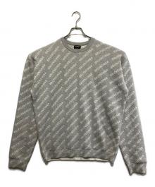 BALENCIAGA（バレンシアガ）の古着「ミニ オールオーバー ニット」｜グレー