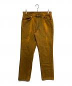 LEVI'Sリーバイス）の古着「後染めデニムパンツ」｜オレンジ