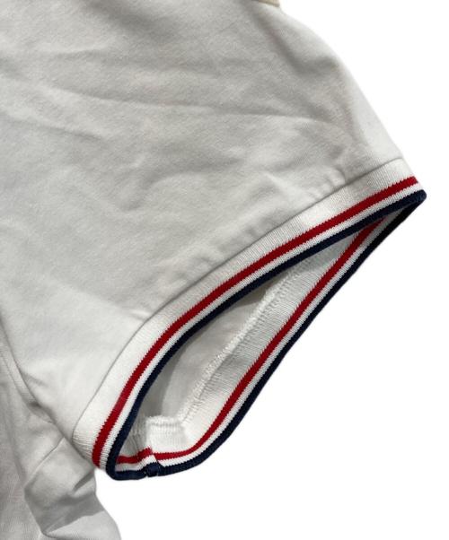 MONCLER（モンクレール）MONCLER (モンクレール) Vネックカットソー ホワイト サイズ:XXLの古着・服飾アイテム