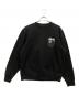 stussy（ステューシー）の古着「8ボールスウェット」｜ブラック