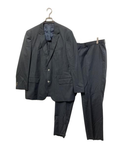 BOSS HUGO BOSS（ボス ヒューゴボス）BOSS HUGO BOSS (ボス ヒューゴボス) セットアップスーツ ブラック サイズ:54の古着・服飾アイテム