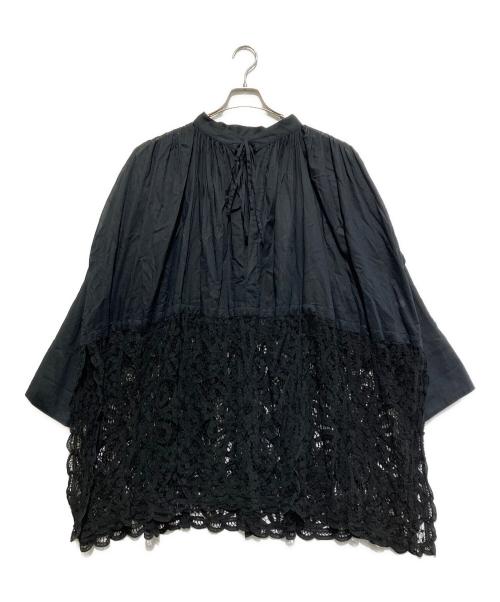 Heriter（エリテ）Heriter (エリテ) Batten lace Church（バッテンレースチャーチ） ブラック サイズ:38の古着・服飾アイテム