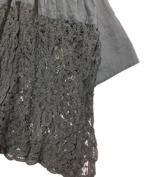 Heriter（エリテ）Heriter (エリテ) Batten lace Church（バッテンレースチャーチ） ブラック サイズ:38の古着・服飾アイテム