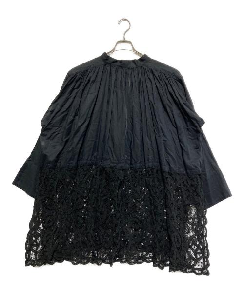 Heriter（エリテ）Heriter (エリテ) Batten lace Church（バッテンレースチャーチ） ブラック サイズ:38の古着・服飾アイテム