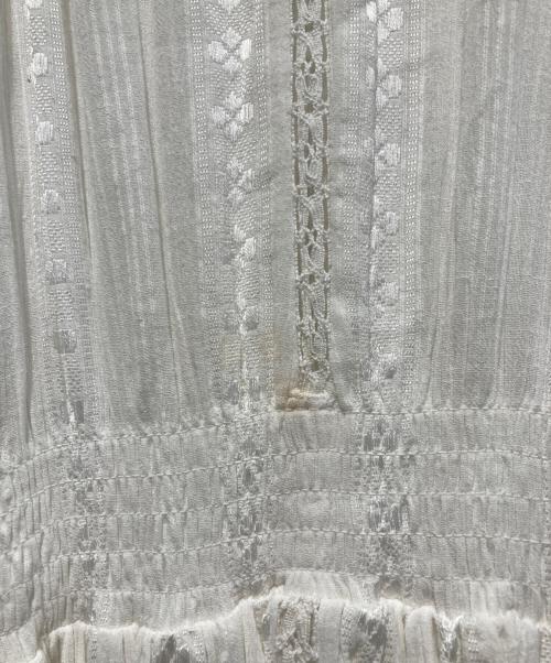 ISABEL ETOILE（イザベルマランエトワール）isabel etoile (イザベルマランエトワール) レースワンピース ホワイト サイズ:不明の古着・服飾アイテム