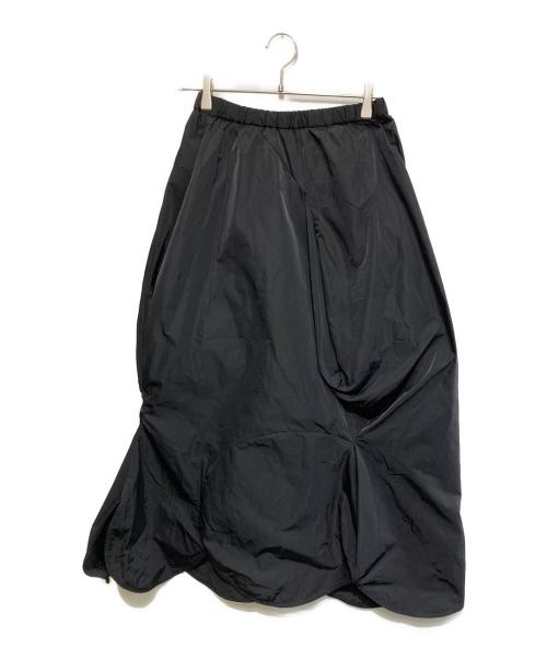 ENFOLD（エンフォルド）ENFOLD (エンフォルド) FUNNY SKIRT ブラック サイズ:Mの古着・服飾アイテム