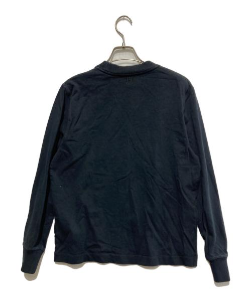 AMI Alexandre Mattiussi（アミアレクサンドルマテュッシ）AMI Alexandre Mattiussi (アミアレクサンドルマテュッシ) AMI DE COEUR LS T-SHIRT ブラック サイズ:Sの古着・服飾アイテム