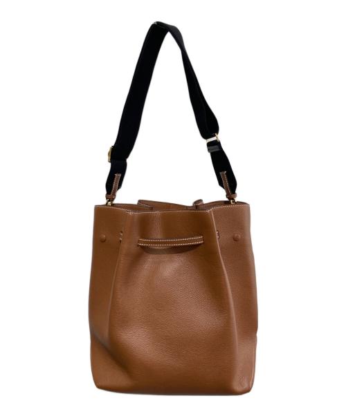 DEMELLIER（デメリエー）demellier (デメリエー) バケットバッグ ブラウンの古着・服飾アイテム