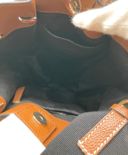 DEMELLIER（デメリエー）demellier (デメリエー) バケットバッグ ブラウンの古着・服飾アイテム