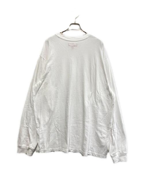 SUPREME（シュプリーム）SUPREME (シュプリーム) 24AW Embroidered Collar L/S Top White ホワイト サイズ:Lの古着・服飾アイテム