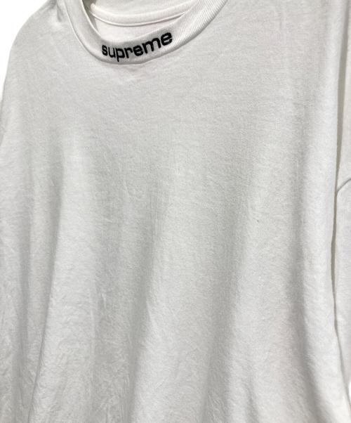 SUPREME（シュプリーム）SUPREME (シュプリーム) 24AW Embroidered Collar L/S Top White ホワイト サイズ:Lの古着・服飾アイテム