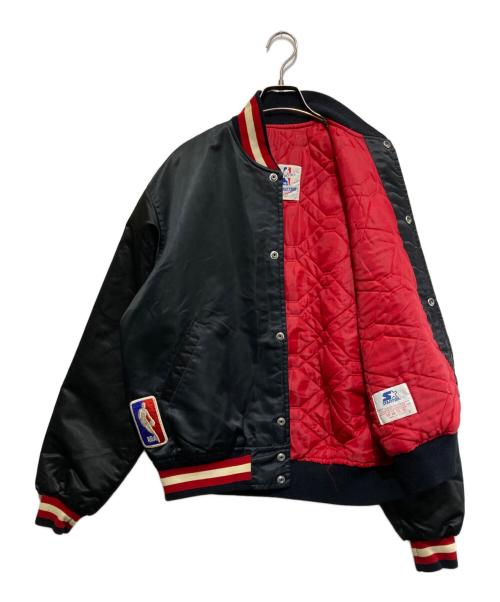 STARTER（スターター）STARTER (スターター) 80’s90’sスタジャン ブラック×レッド サイズ:Lの古着・服飾アイテム