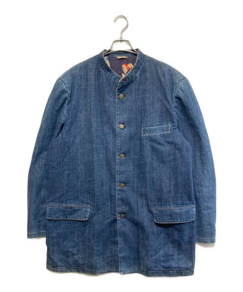 PAPAS（パパス）PAPAS (パパス) カバーオール ネイビー サイズ:Lの古着・服飾アイテム