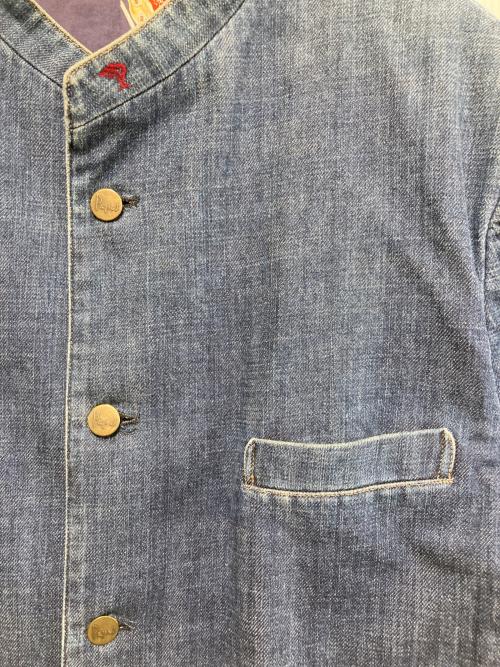 PAPAS（パパス）PAPAS (パパス) カバーオール ネイビー サイズ:Lの古着・服飾アイテム