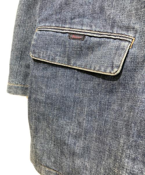 PAPAS（パパス）PAPAS (パパス) カバーオール ネイビー サイズ:Lの古着・服飾アイテム