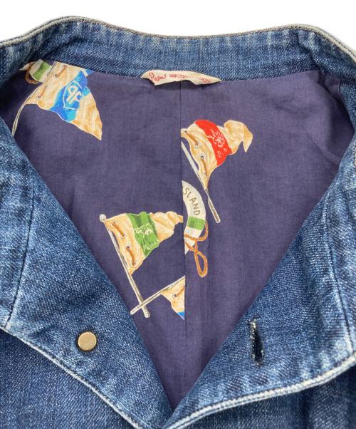 PAPAS（パパス）PAPAS (パパス) カバーオール ネイビー サイズ:Lの古着・服飾アイテム