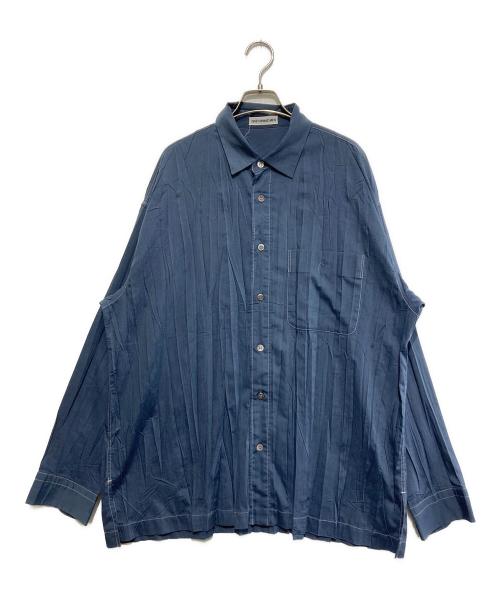 ISSEY MIYAKE MEN（イッセイミヤケメン）ISSEY MIYAKE MEN (イッセイミヤケメン) ロングスリーブシャツ グレー サイズ:4の古着・服飾アイテム