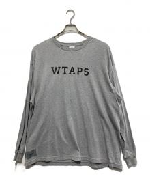 WTAPS（ダブルタップス）の古着「ACADEMY LS CTPL ASH GRAY/L/Sカットソー/ロンT」｜グレー