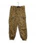 GRAMICCI（グラミチ）の古着「レオパード トラックパンツ」｜ベージュ×ブラック
