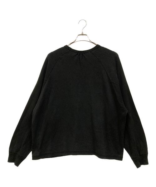 refomed（リフォメッド）refomed (リフォメッド) WASTE THERMAL TEE ブラック サイズ:SIZE 3の古着・服飾アイテム