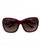GUCCIグッチ）の古着「サングラス」｜レッド