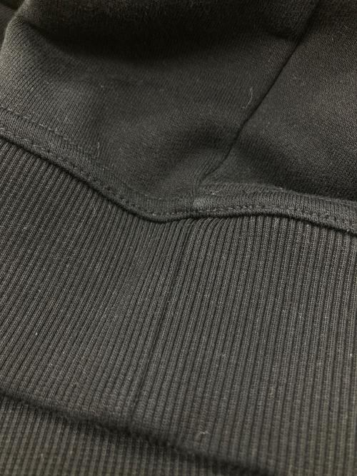 BURBERRY LONDON（バーバリーロンドン）BURBERRY LONDON (バーバリーロンドン) HORSEFERRY PRINT COTTON OVERSIZED HOODIE ホワイト×ブラック サイズ:Mの古着・服飾アイテム