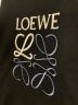 中古・古着 LOEWE (ロエベ) アナグラム刺繍スウェット ブラック サイズ:M：50000円