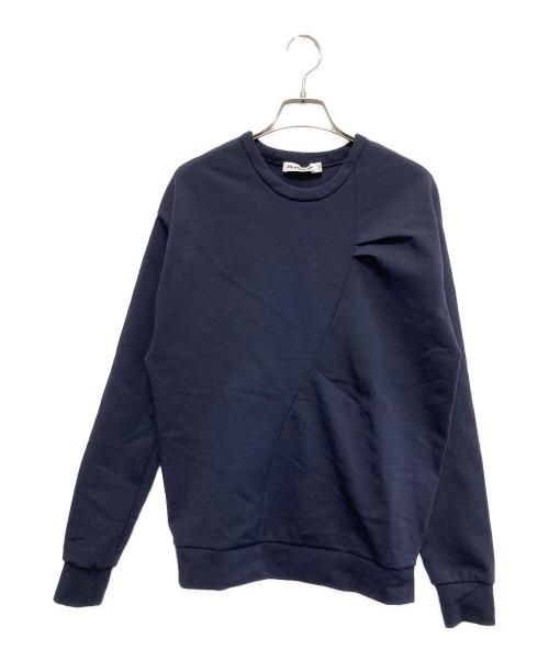 JIL SANDER（ジルサンダー）JIL SANDER (ジルサンダー) アシンメトリースウェット ネイビー サイズ:34の古着・服飾アイテム