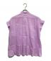 Drawer (ドゥロワー) コットンオーガンジーショートスリーブブラウス ラベンダー サイズ:S：10000円