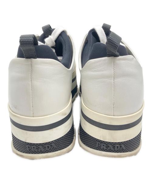 PRADA SPORTS（プラダスポーツ）PRADA SPORTS (プラダスポーツ) 厚底スニーカー ホワイト サイズ:36 1/2の古着・服飾アイテム